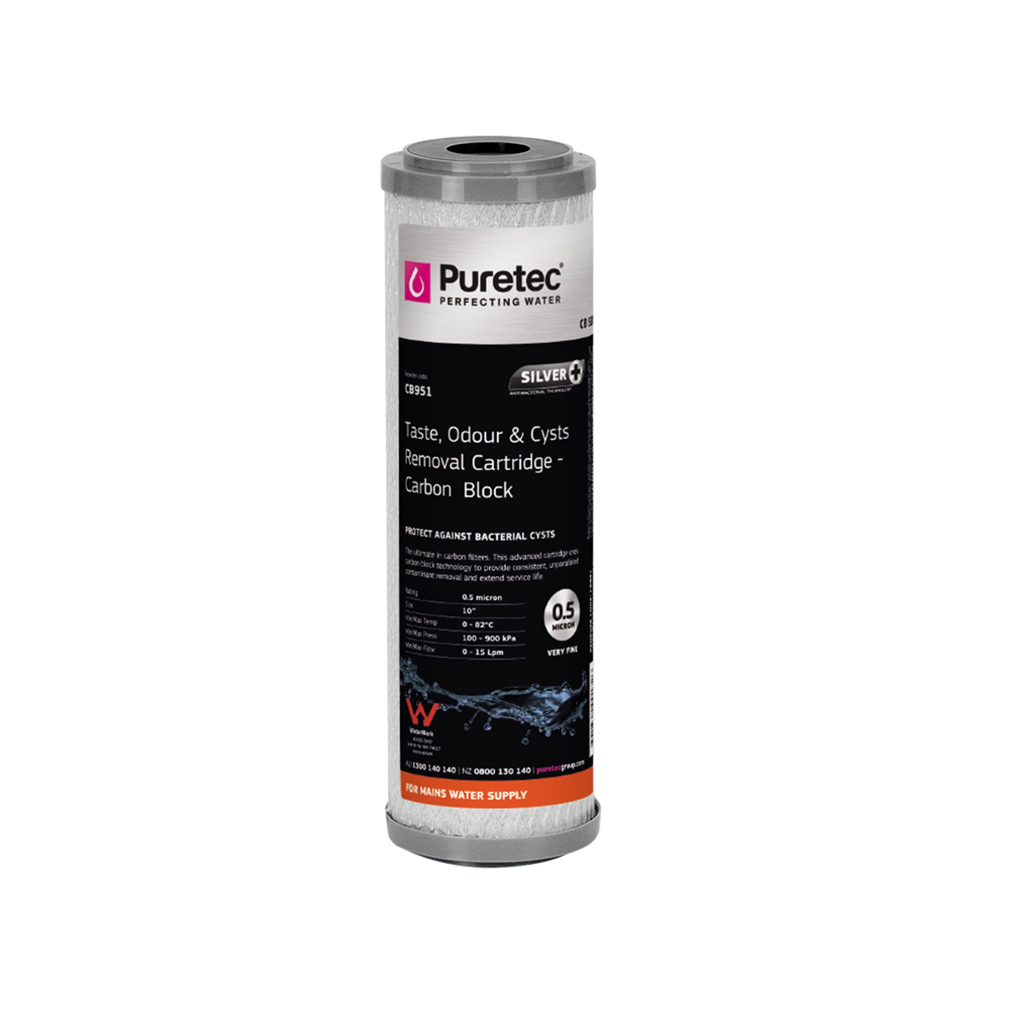 Puretec Puretec Carbon Block Filter 10