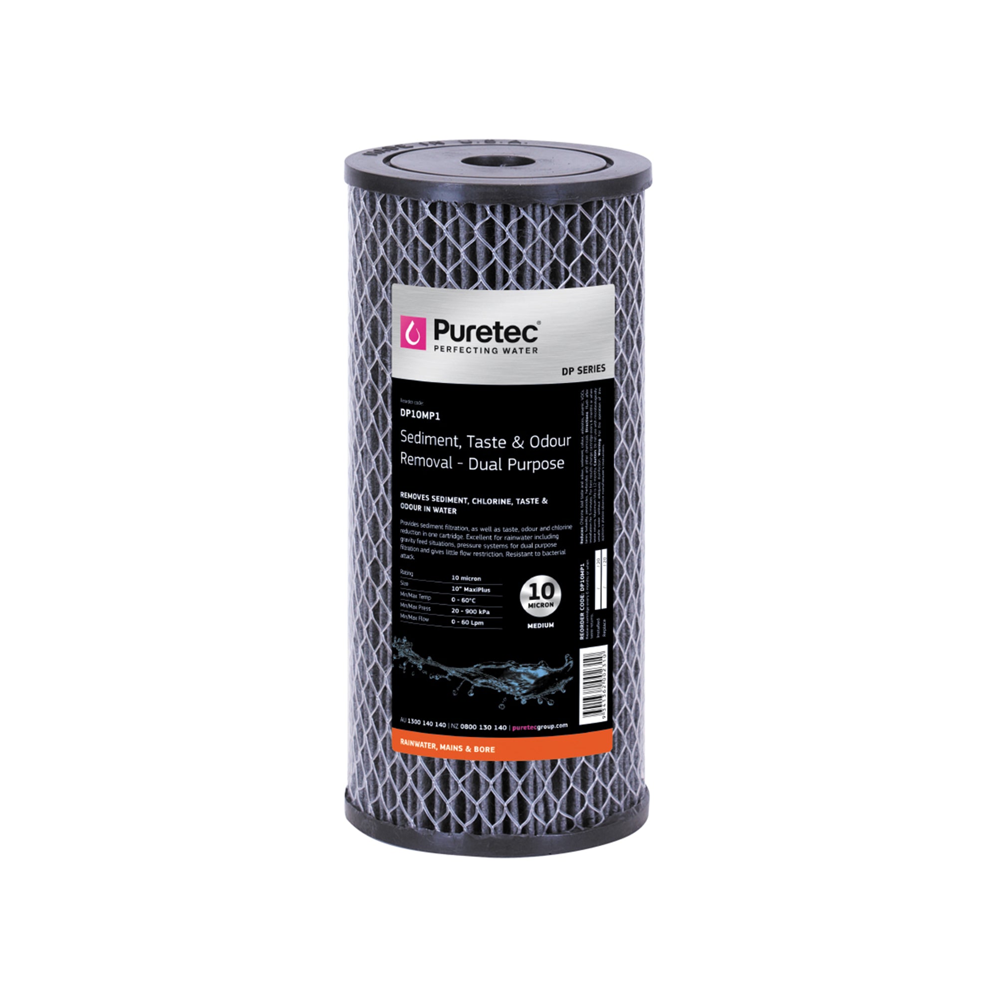 Puretec Dual Purpose Carbon Filter 10